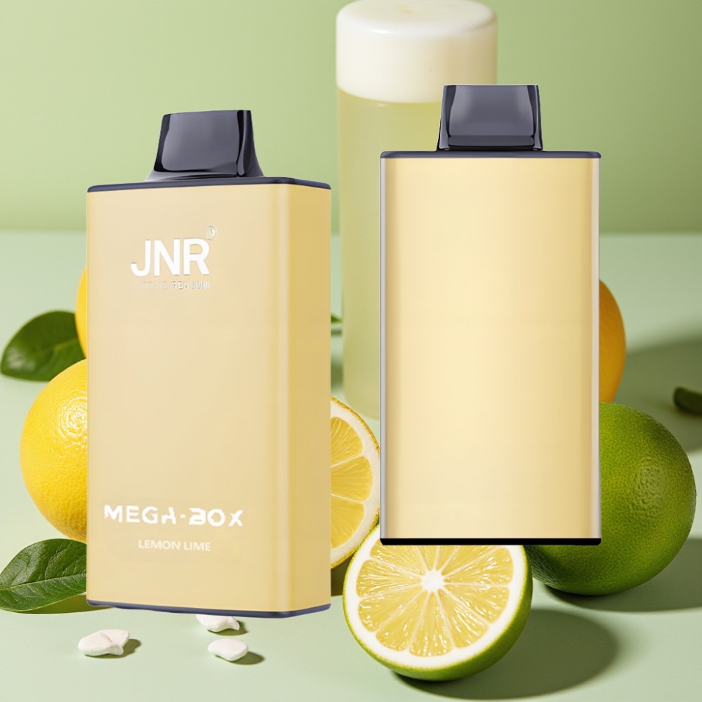 JNR Mega Box 25000 Puffs Citron & Citron Vert 30ml 850mAh Dual Mesh