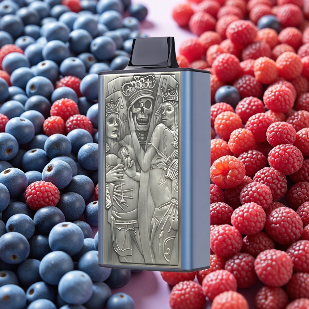 JNR Mega Box 25000 Puffs Disposable Vape Cerise Blue Razz 30ml 850mAh Dual Mesh