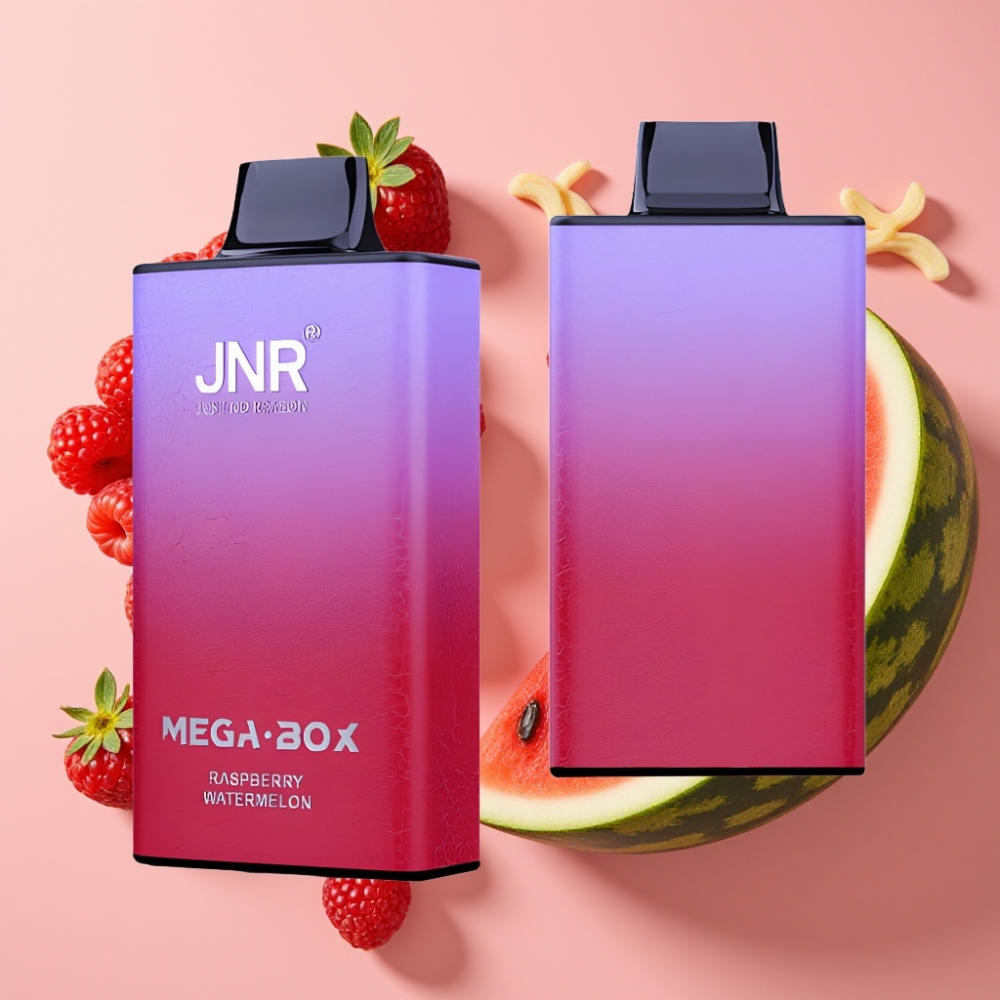 JNR Mega Box 25000 Puffs Disposable Vape Framboise Pastèque 30ml 850mAh Dual Mesh