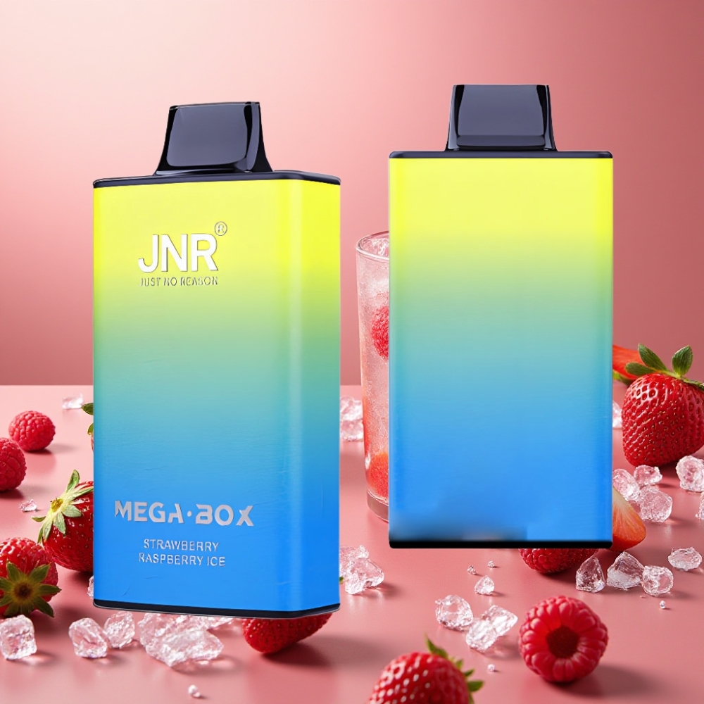 JNR Mega Box 25000 Puffs Fraise Framboise Glacée 30ml 850mAh Dual Mesh