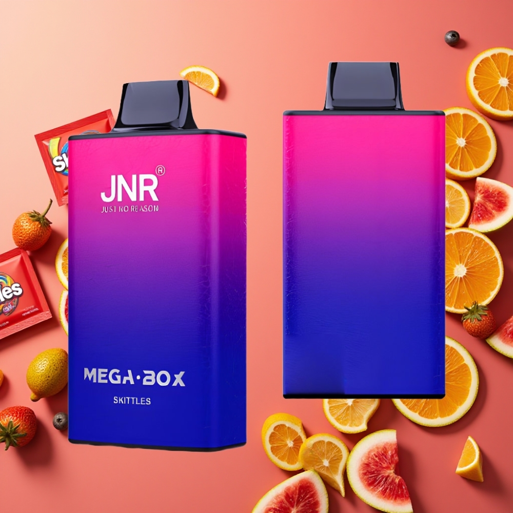 JNR Mega Box 25000 Puffs Skittles 30ml 850mAh Dual Mesh France vape fournisseur