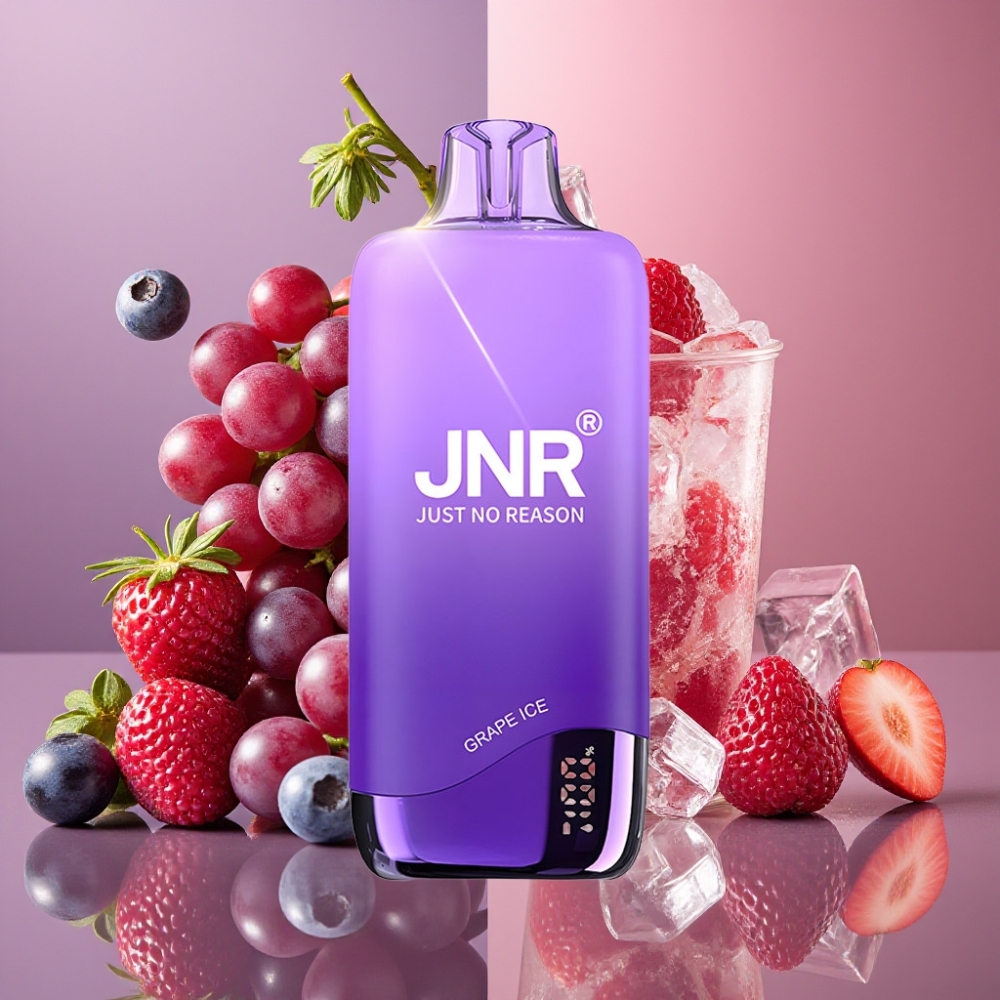 JNR Rainbow 10500 Puffs Glace Raisin - 18ml, 0.8ohm, USB-C