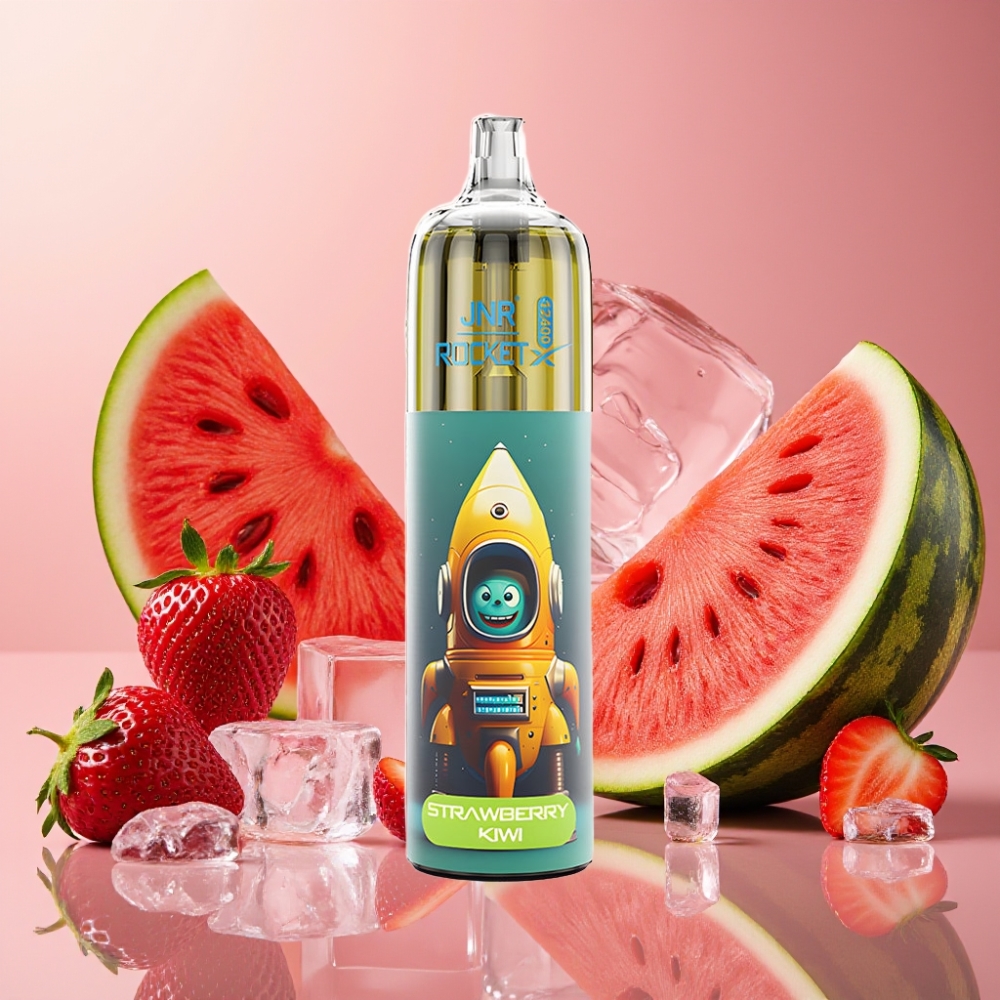 JNR Rocket-X 12400 Puffs Airflow Réglable 25ml Fraise Pastèque Glacée