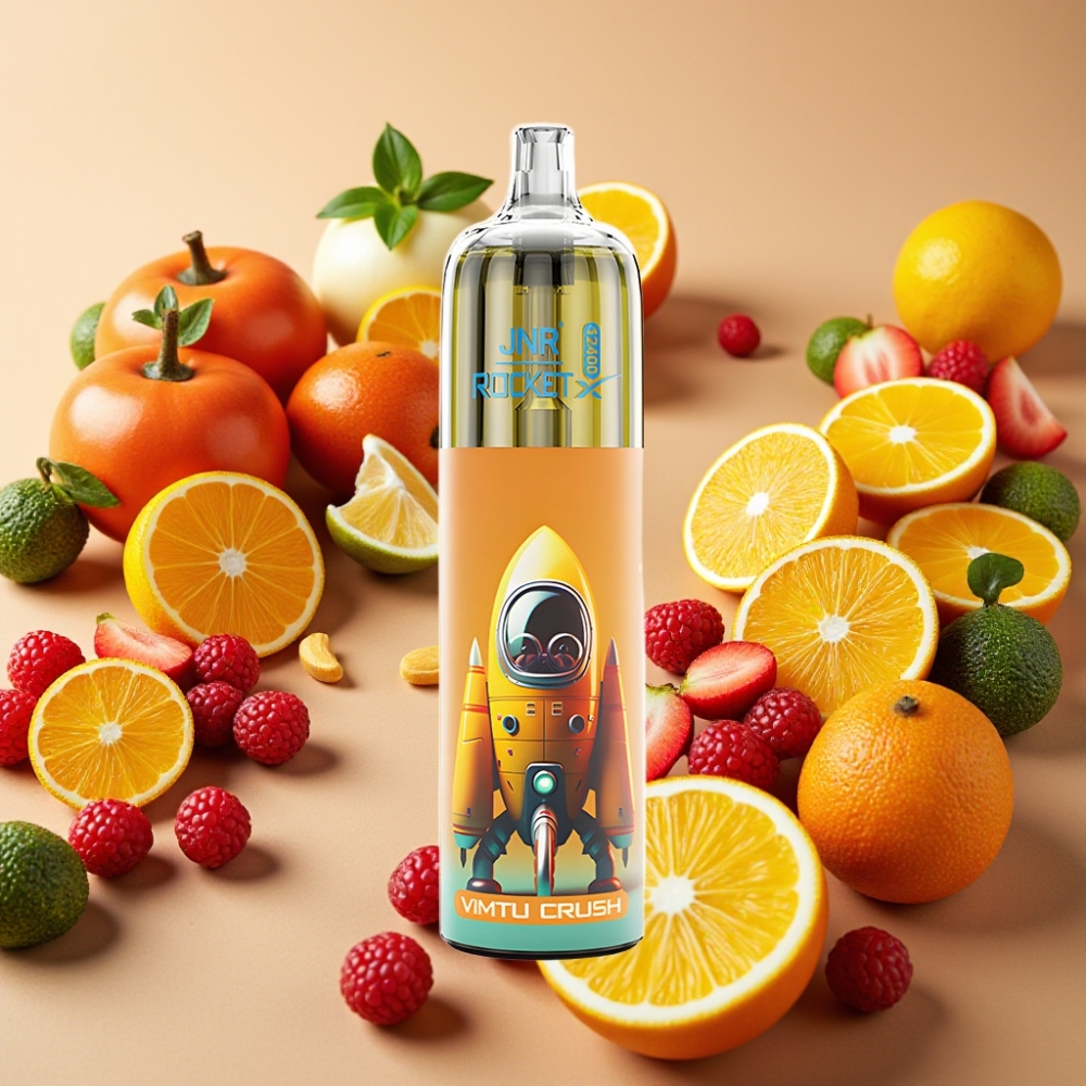 JNR Rocket-X 12400 Puffs Airflow Réglable, 850mAh, Type-C, Vimtu Crush