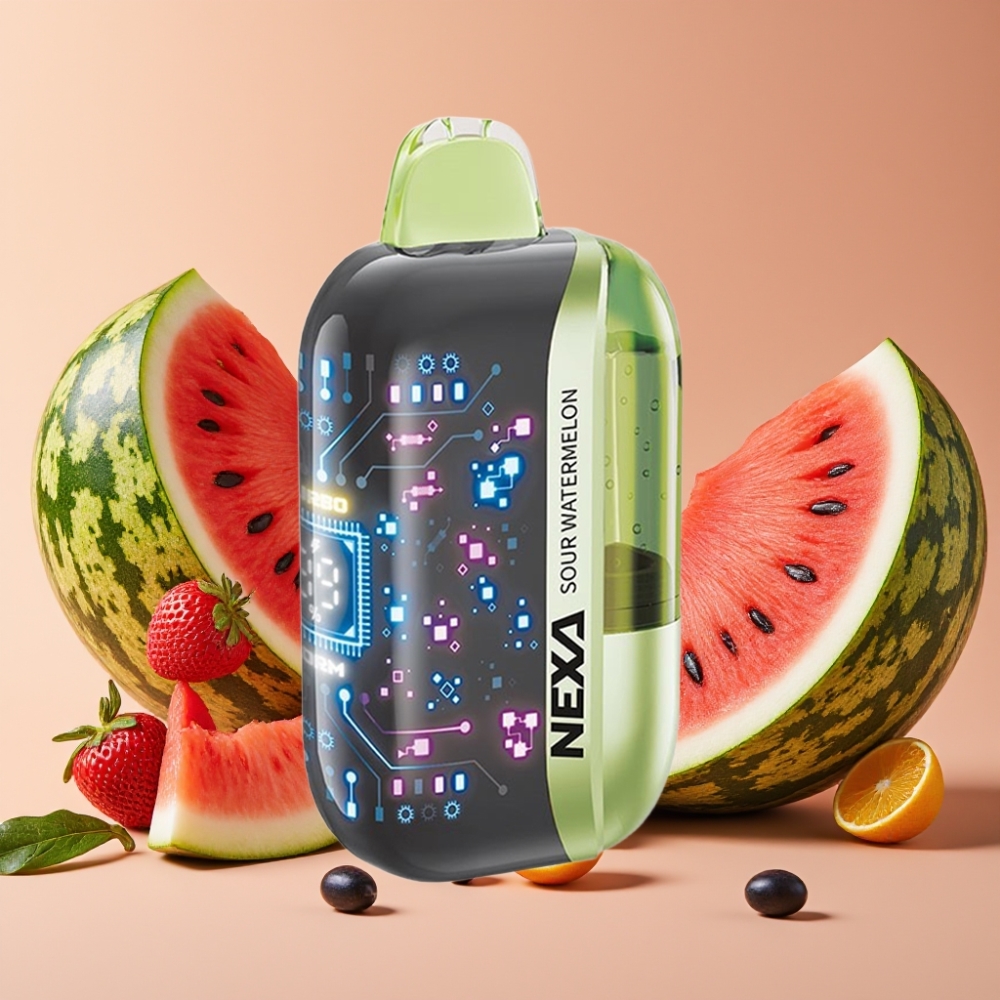 NEXA Ultra 50000 Puffs Pastèque Acidulée 20ml 5% 0.9ohm France vape fournisseur