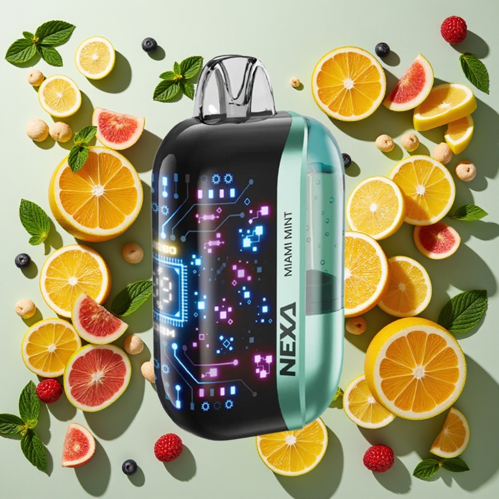 NEXA Ultra 50K Disposable Vape Menthe de Miami 50000 Puffs 20ml 5%