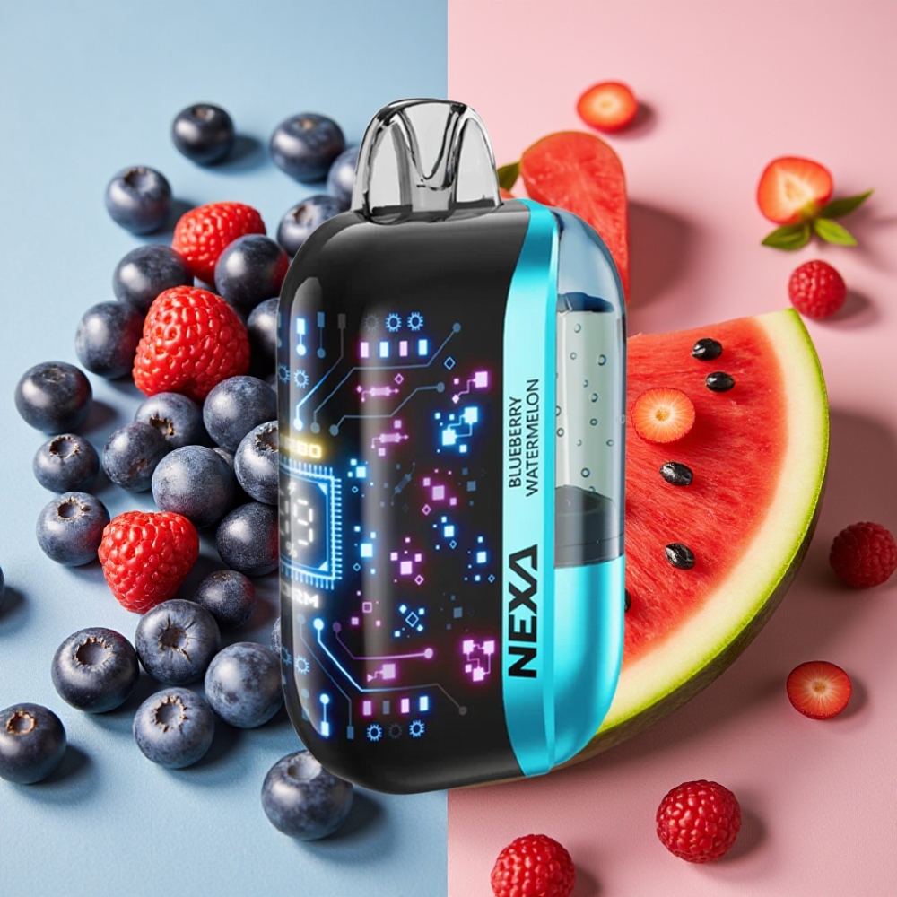 NEXA Ultra 50K Disposable Vape Myrtille Pastèque 50000 Puffs 20ml 5%