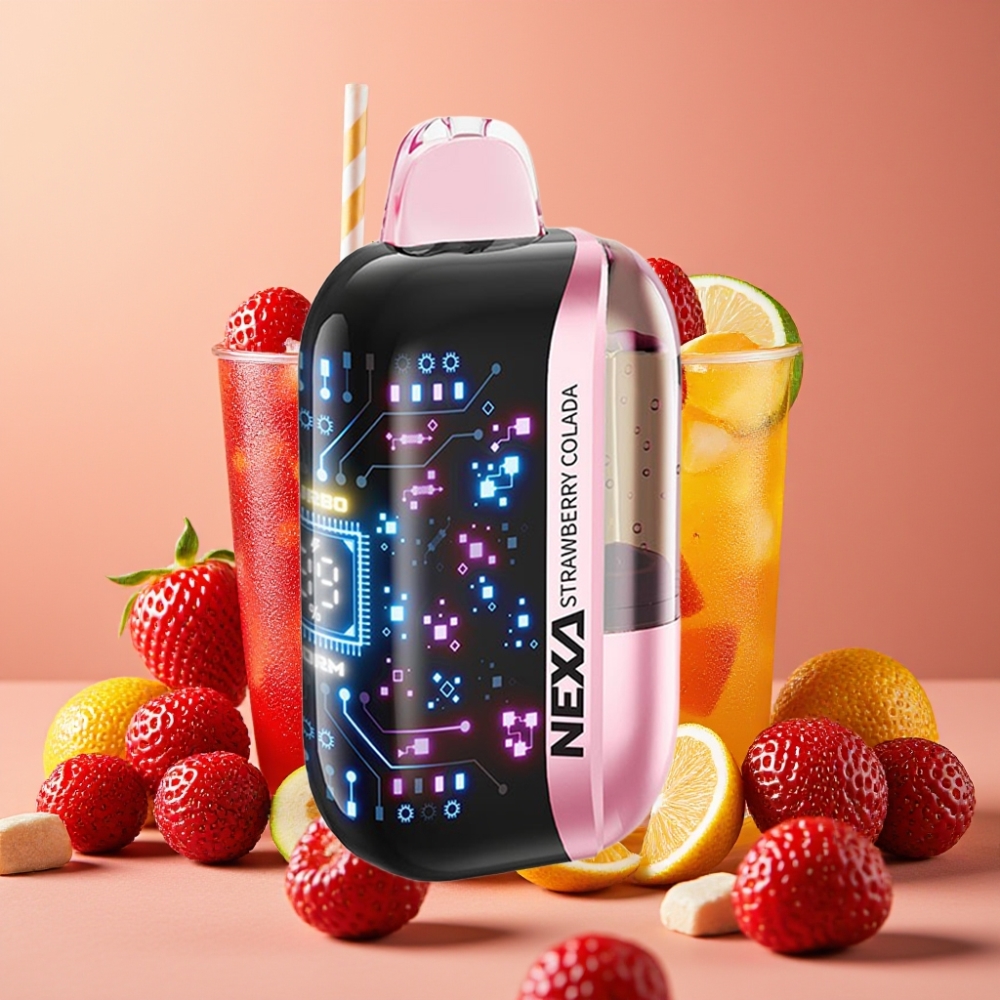 NEXA Ultra 50K Fraise Colada 50000 Puffs 20ml 5% 0.9ohm France vape fournisseur