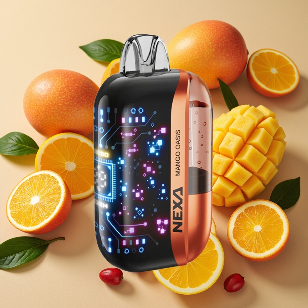 NEXA Ultra 50K Oasis Mangue - 20ml, 5%, 0.9ohm, Charge Type-C