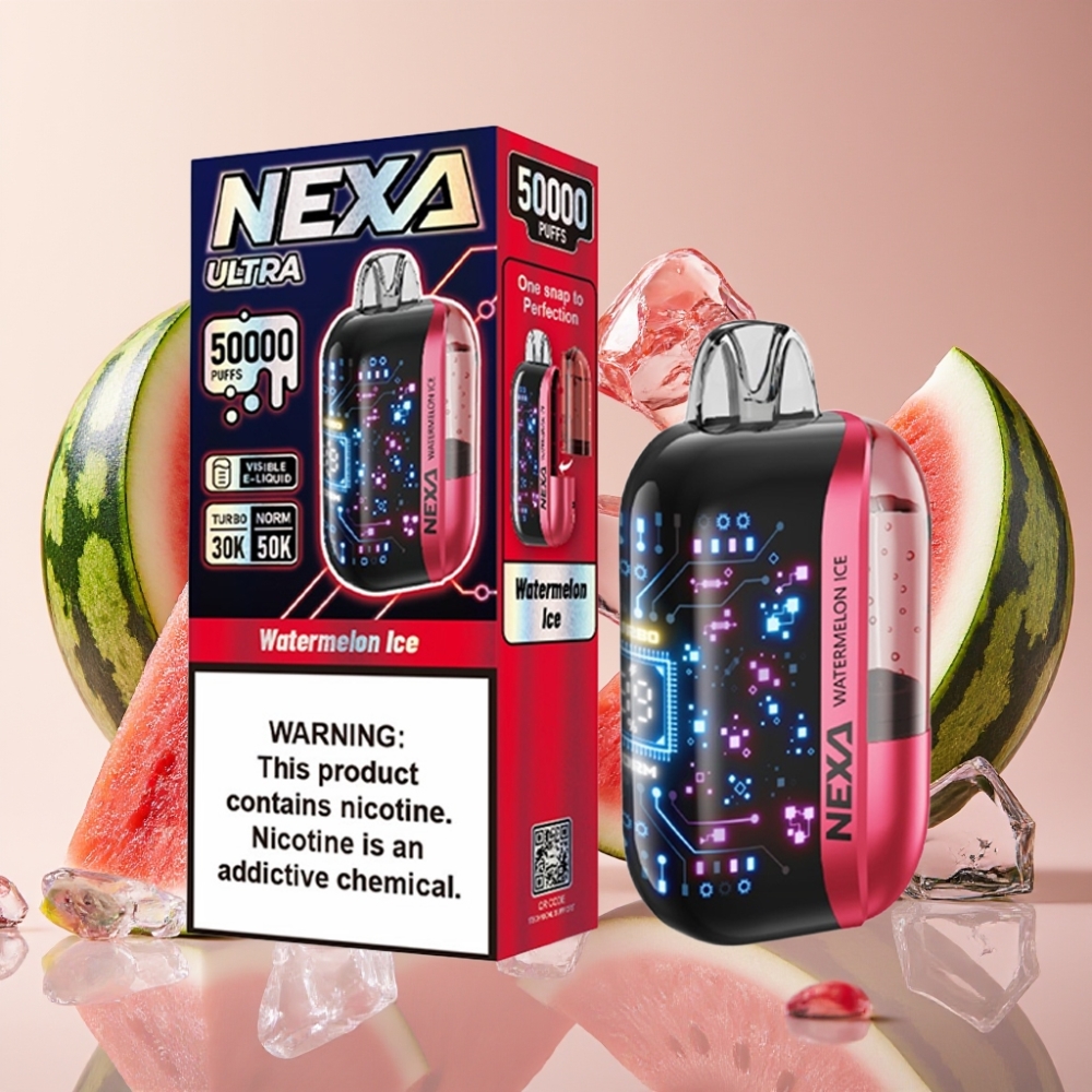 NEXA Ultra 50K Pastèque Glacée 50000 Puffs 20ml 5% 0.9ohm