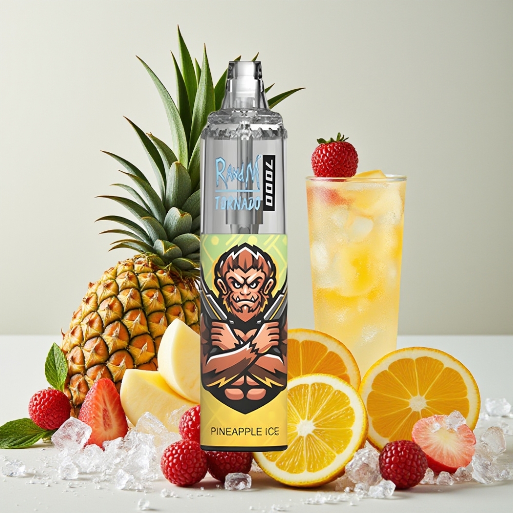 Fumot Tornado 7000 14ML 850MAH Mesh Coil Type-C Ananas Glace